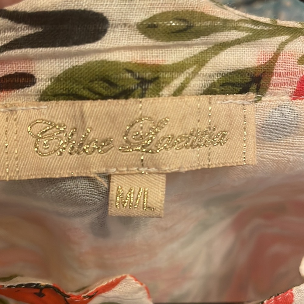 Chloe Laetitia Multi Floral Print Jumpsuit - Picture 11 of 11